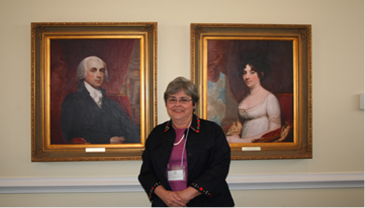 Portraits James and Dolly Madison